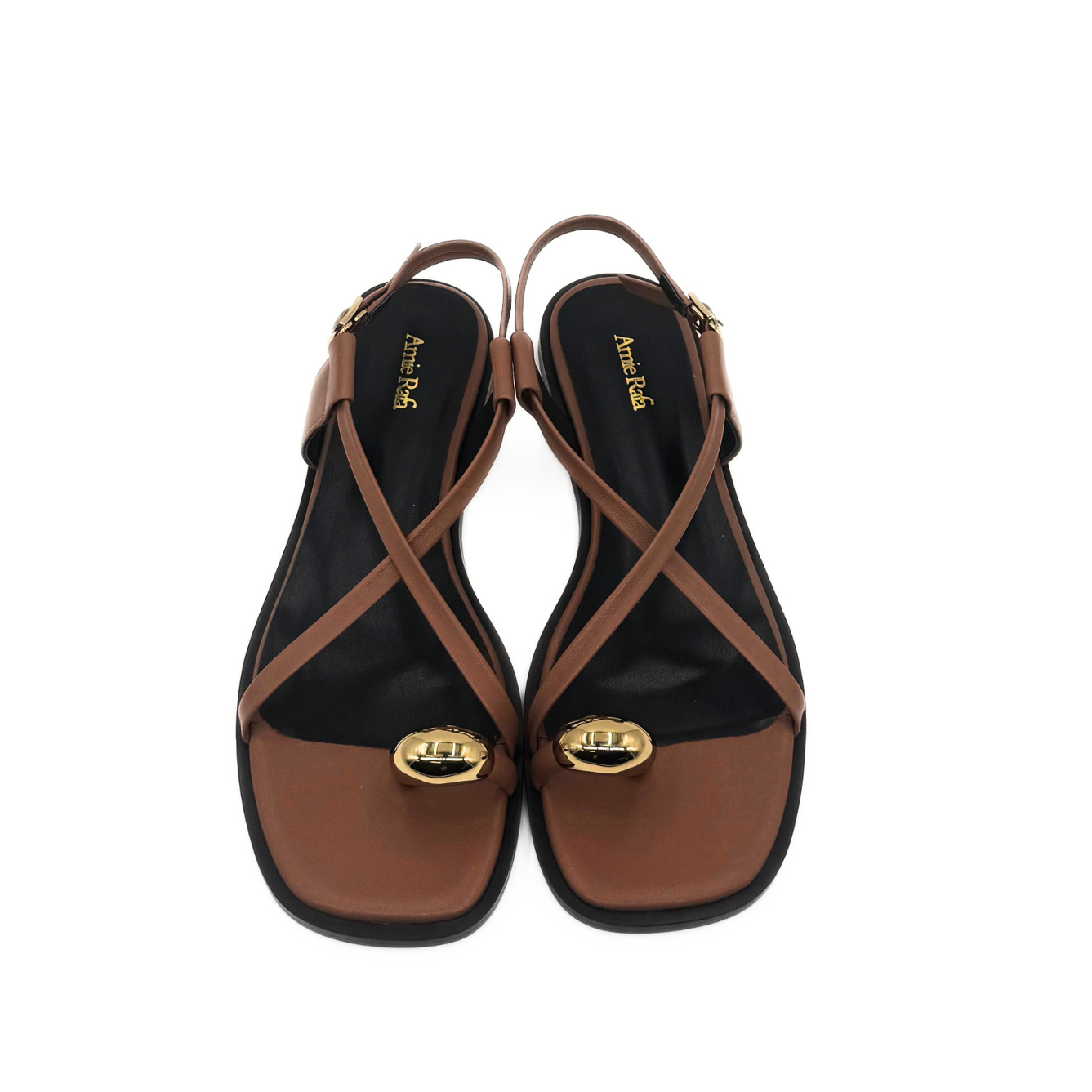 Laney Strappy Gold Toe Sandals, Alternate, color, Tan