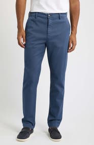 Canali Regular Fit Gabardine Trousers