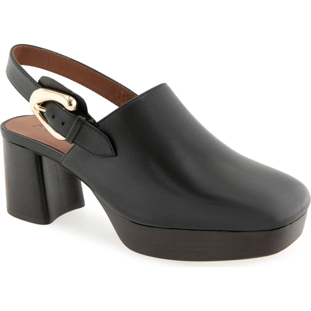 Aerosoles Shayla Platform Clog In Black