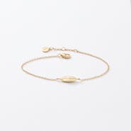 Sara Patino Viola Double Sided Pearl and Topaz Bracelet