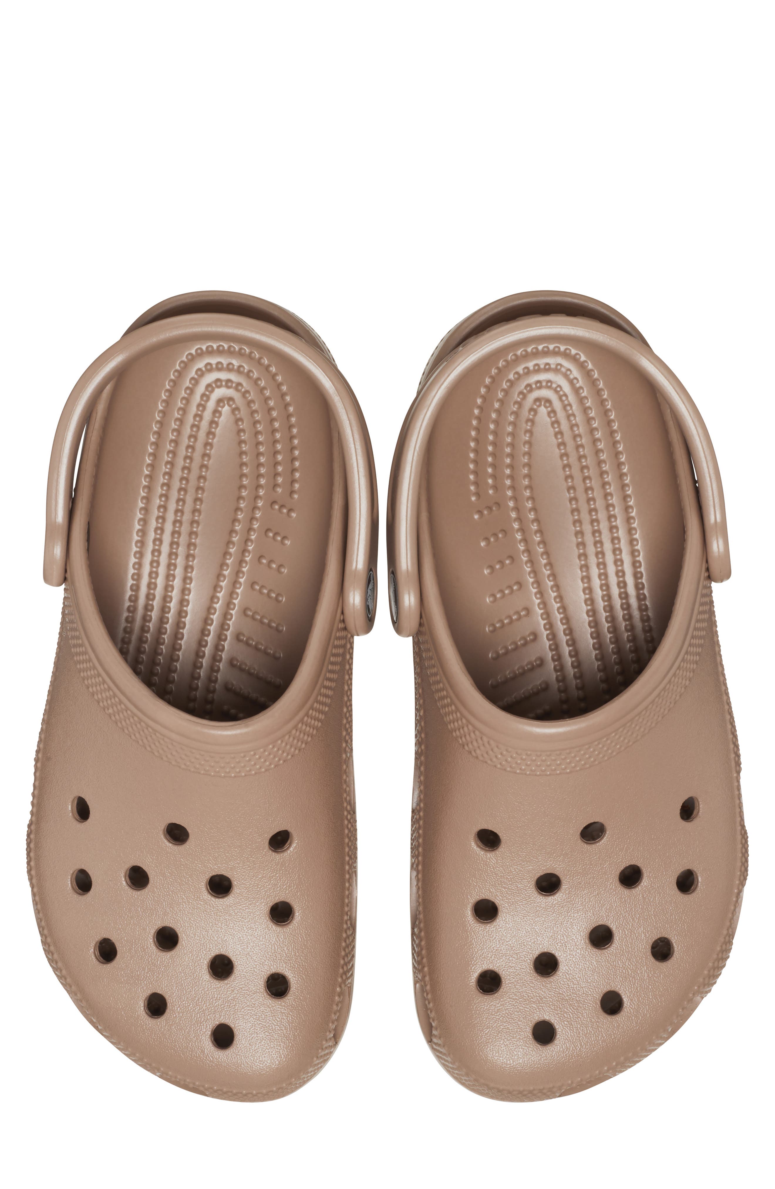 CROCS Classic Clog, Alternate, color, Latte