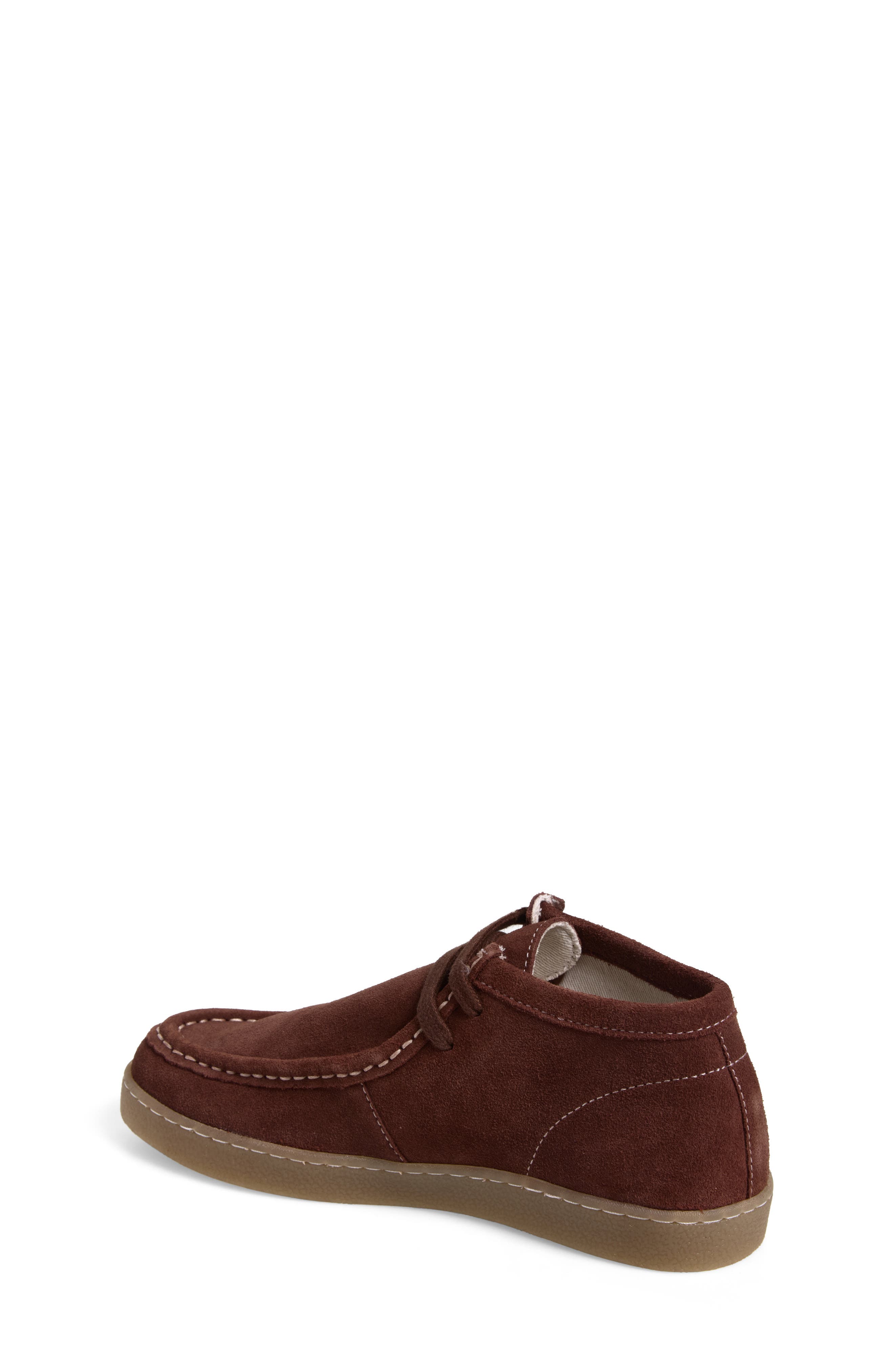 Kids' Moc Toe Boot, Alternate, color, CAPPUCCINO