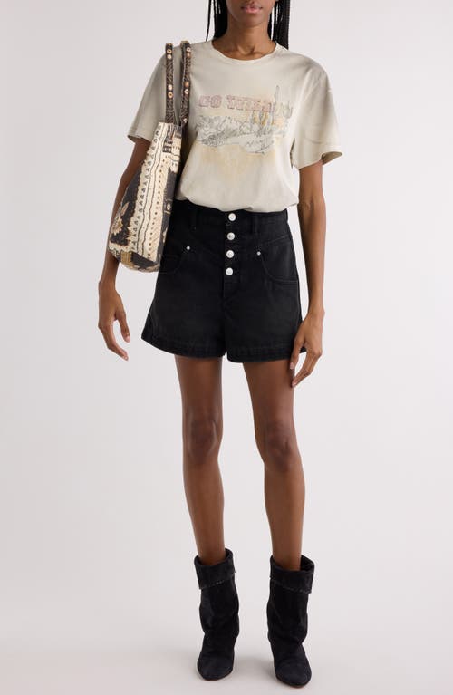 Isabel Marant Étoile T-shirt Zaof In Beige