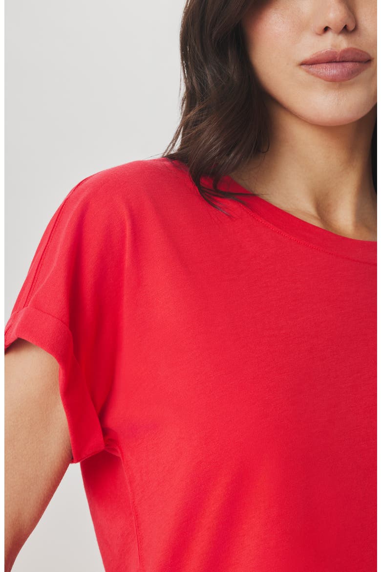 Skye T-Shirt, Alternate, color, SCARLET RED