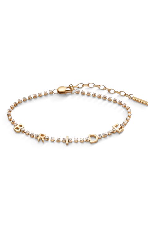 Bride Tennis Chain Bracelet