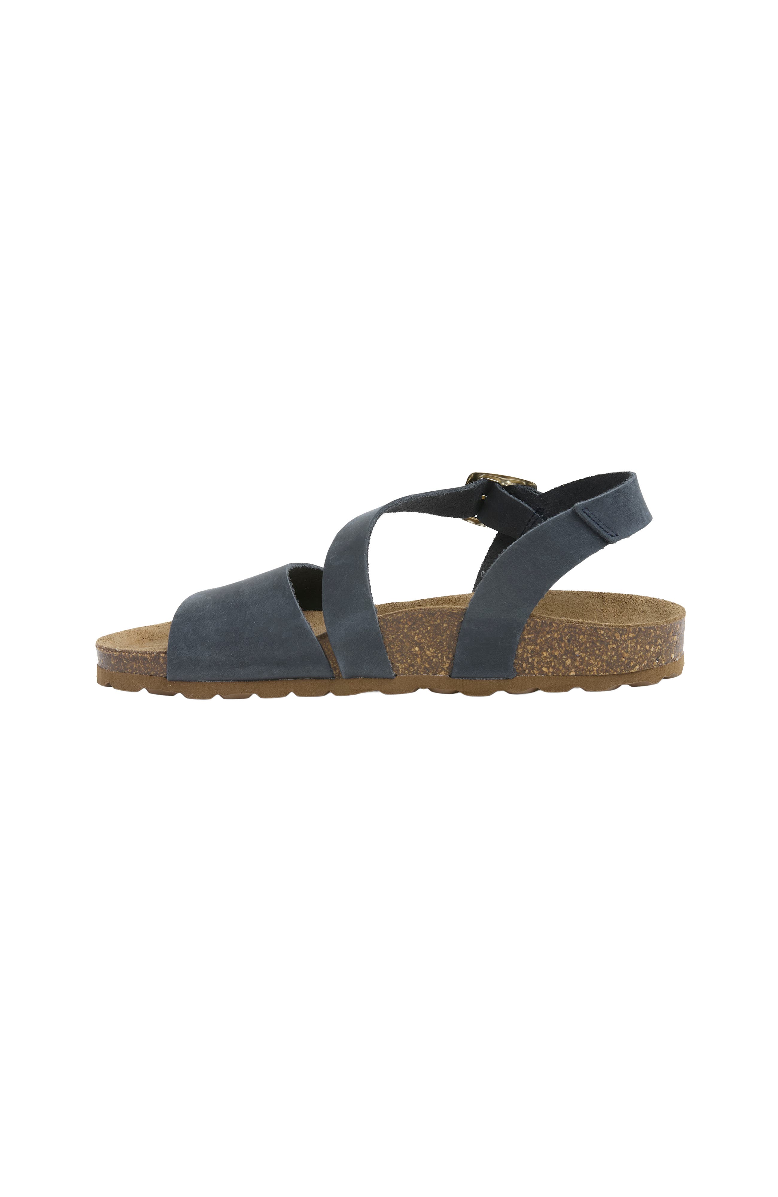 Celtic & Co. Aysmetric Strap Sandal, Alternate, color, Navy