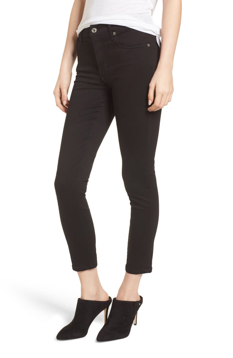 AGOLDE Sophie High Waist Crop Skinny Jeans, Main, color,