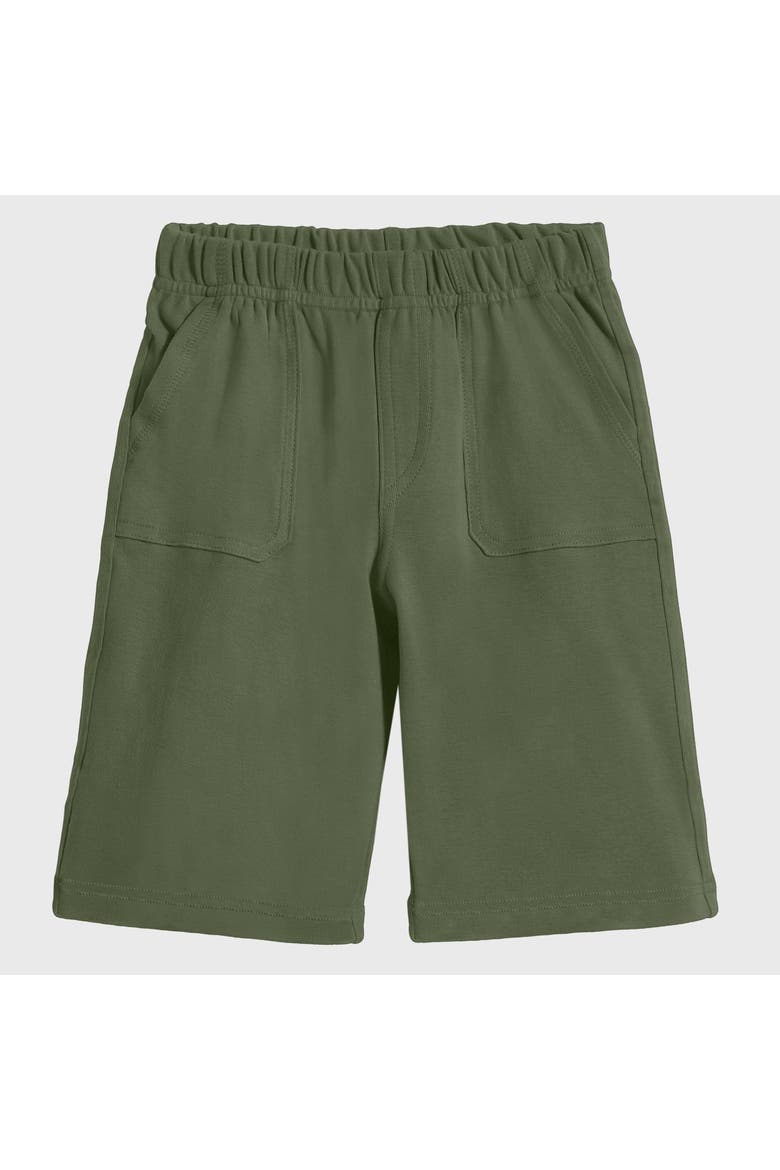 Boys 100% Cotton UPF 50+ Soft 3-Pocket Jersey Shorts, Main, color, Turtle
