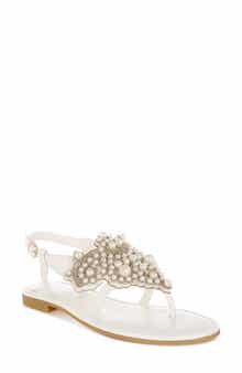 Nayasa Faux Pearl Sandal