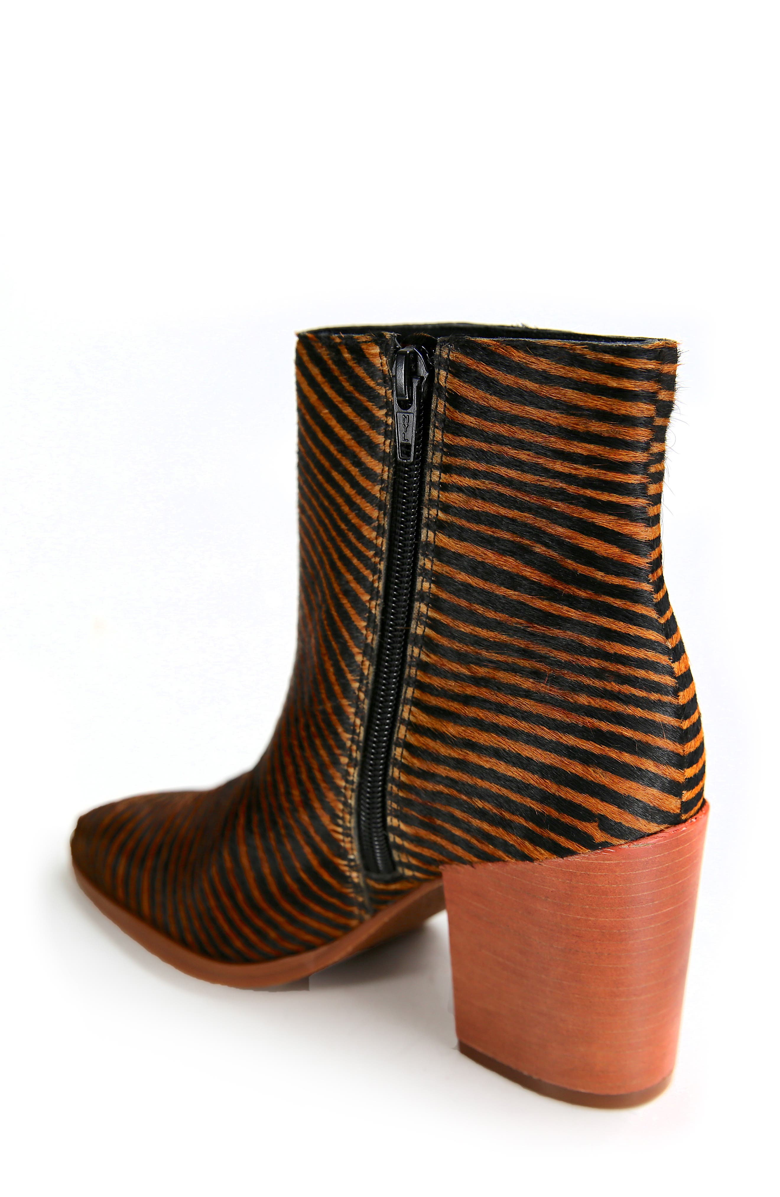 Shasta Bootie, Alternate, color, ZEBRA TAN