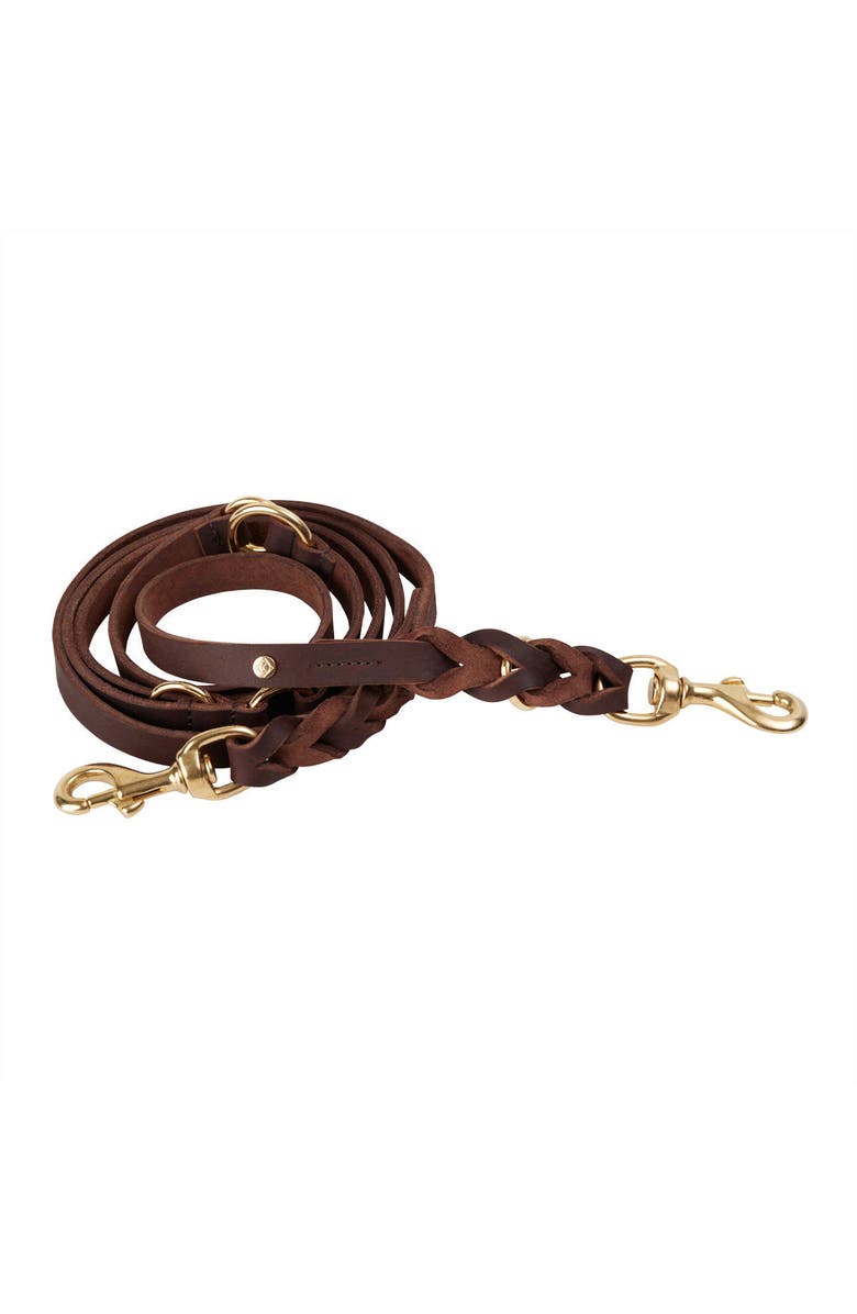 OYOY Robin Dog Leash, Main, color, Choko
