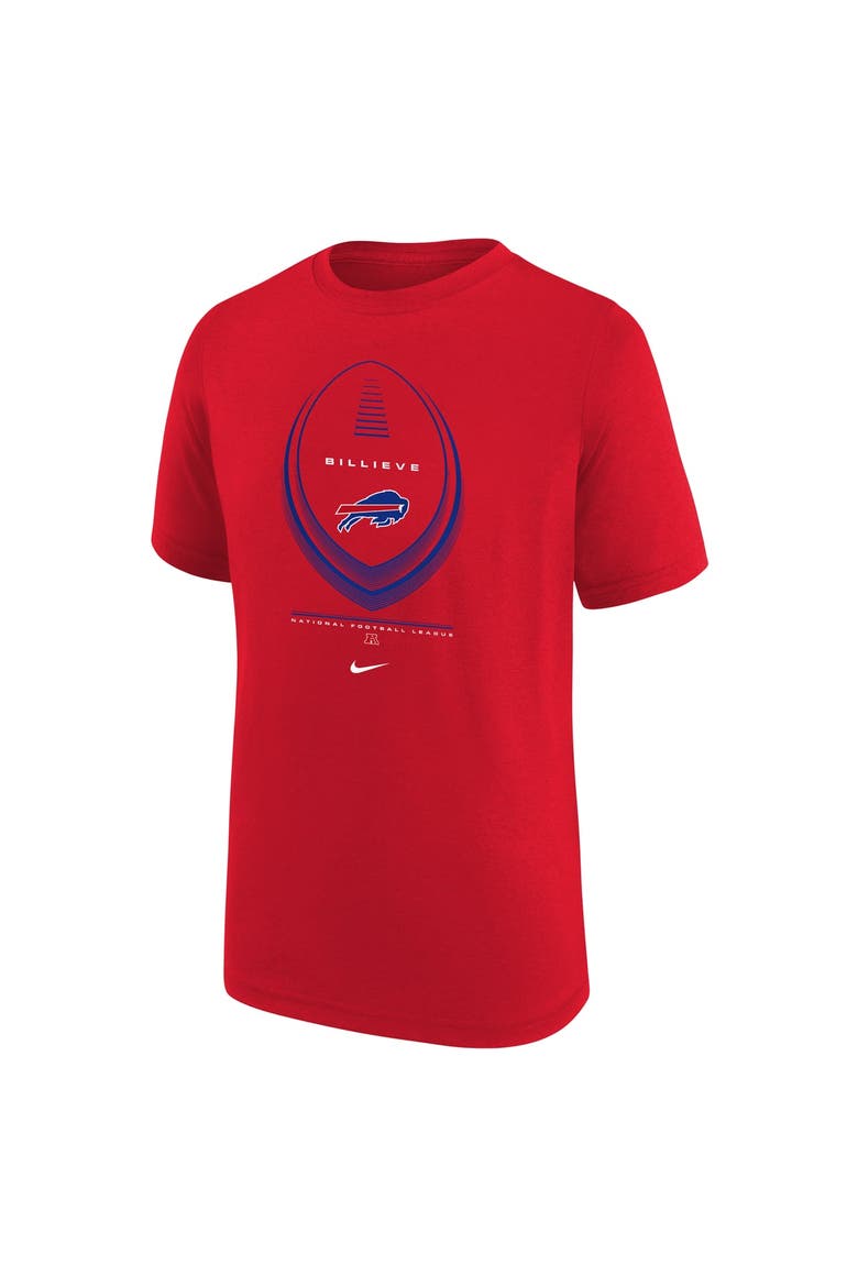 Youth Nike  Red Buffalo Bills Icon Legend Dri-FIT T-Shirt, Alternate, color, Red