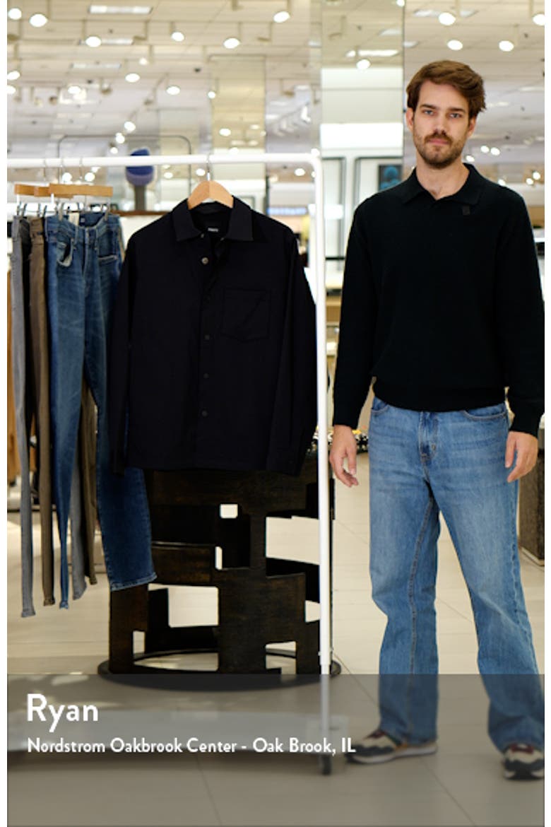 Snap-Up Water Resistant Performance Shirt Jacket video