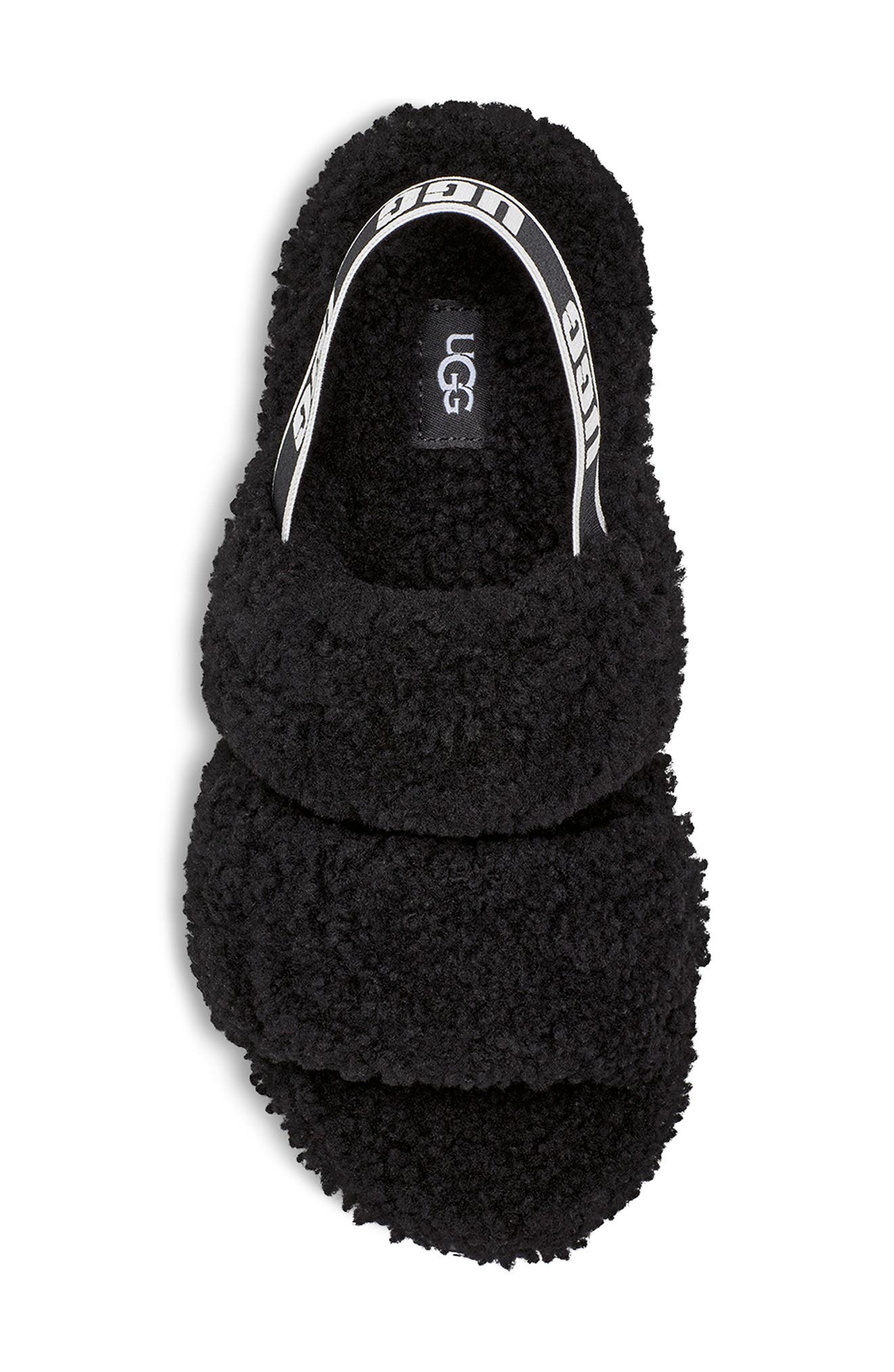 UGG<sup>®</sup> Oh Fluffita Genuine Shearling Slingback Sandal, Alternate, color, 