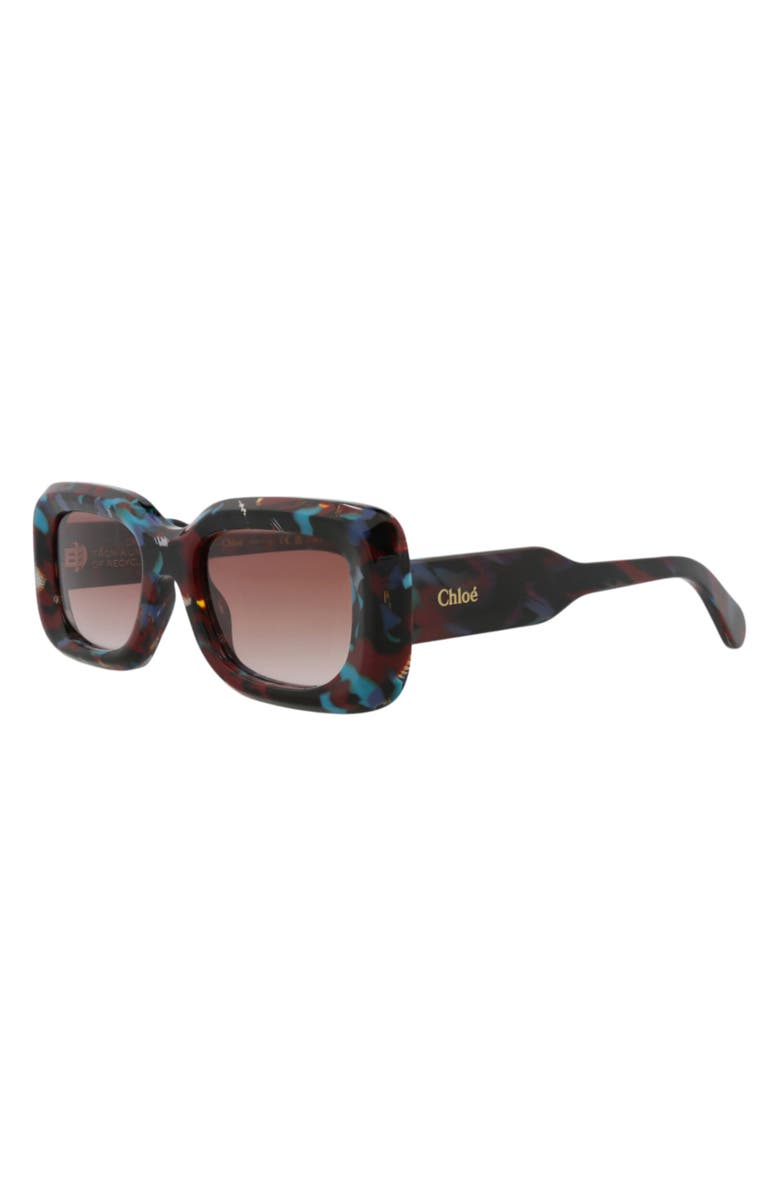 Chloé 51mm Square Sunglasses, Alternate, color,