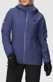 Outdoor Research Snowcrew Waterproof Hooded Ski Jacket