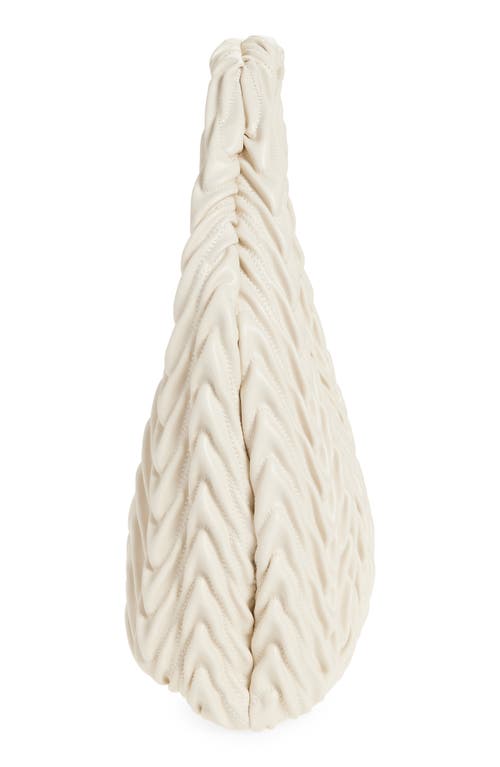 SAM EDELMAN SAM EDELMAN ARI QUILTED LEATHER HOBO BAG 