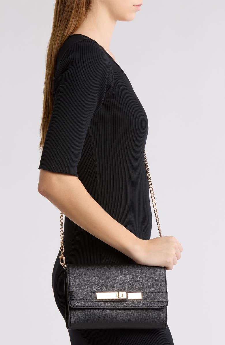 Anne Klein Belted Wallet on a Chain Crossbody Bag, Alternate, color,