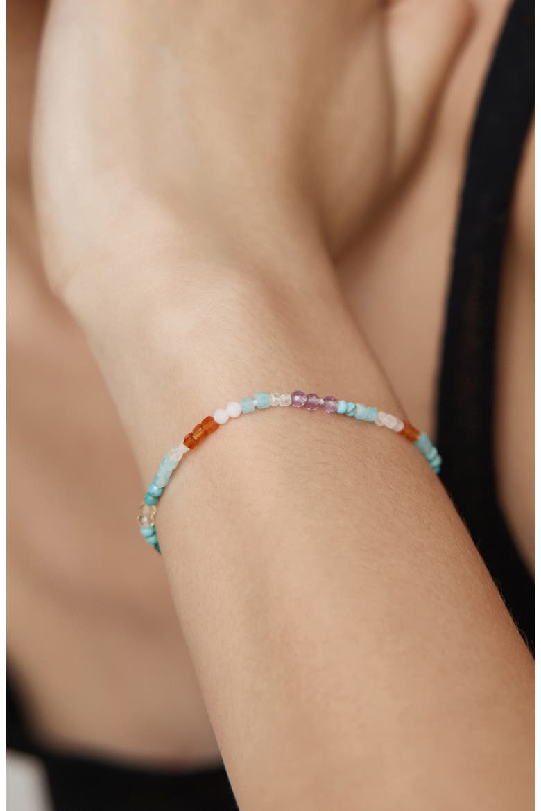 Freedom Mini Stone Bracelet, Alternate, color, 18K GOLD VERMEIL