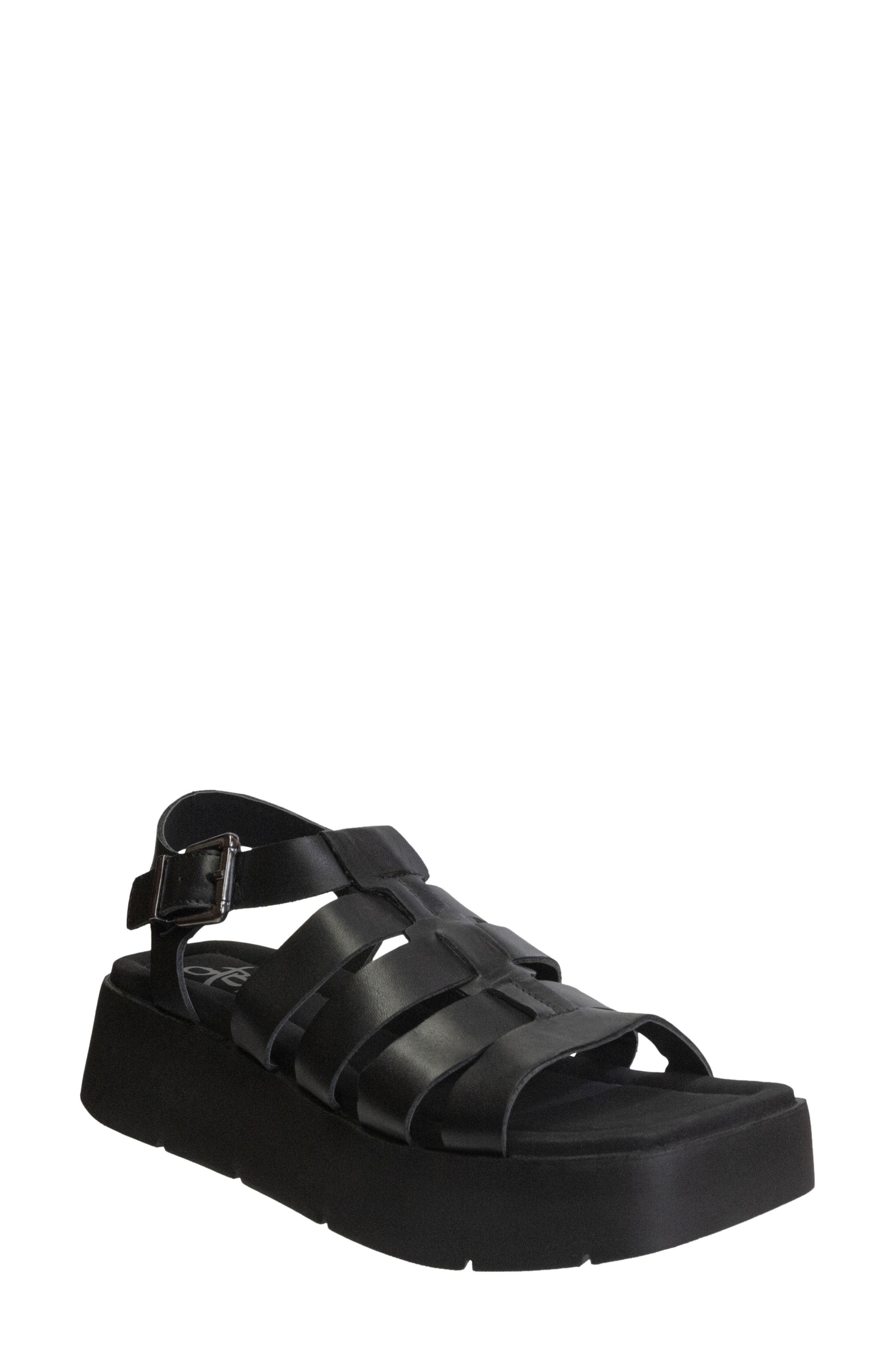 OTBT Archaic Platform Fisherman Sandal, Main, color, 