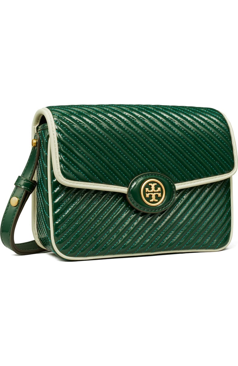 Tory Burch Robinson Quilted Leather Shoulder Bag, Alternate, color,