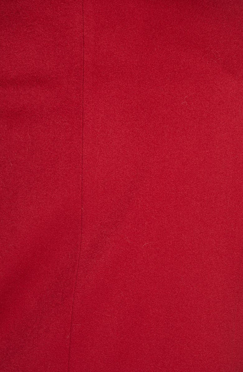 Fleurette Collarless Car Coat, Alternate, color, 