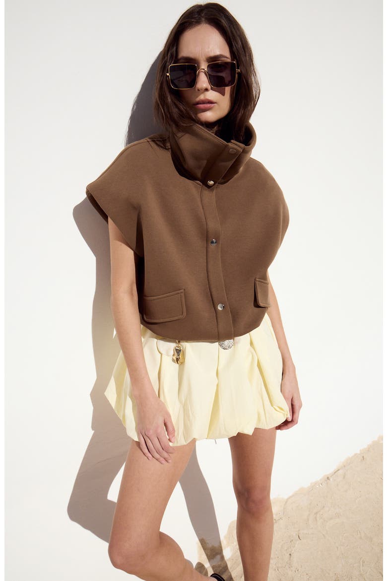 Alicante Vest, Alternate, color, CHOCOLATE