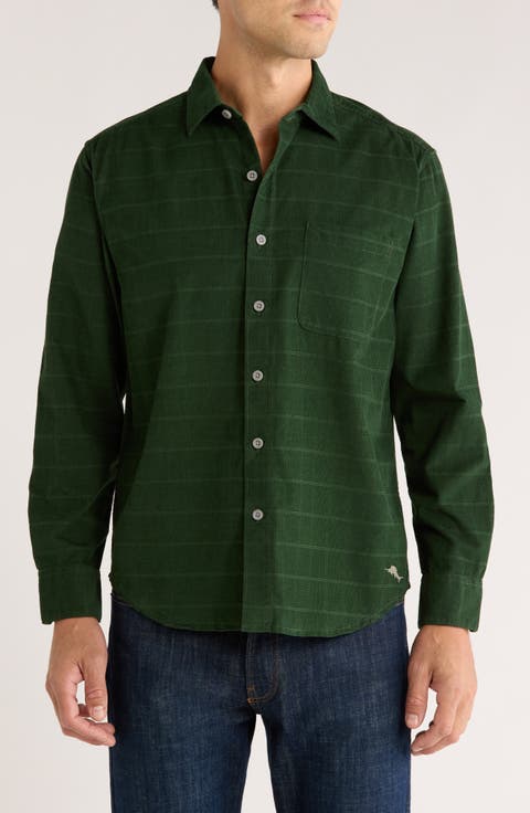 Beachfront Bonfire Button-Up Shirt
