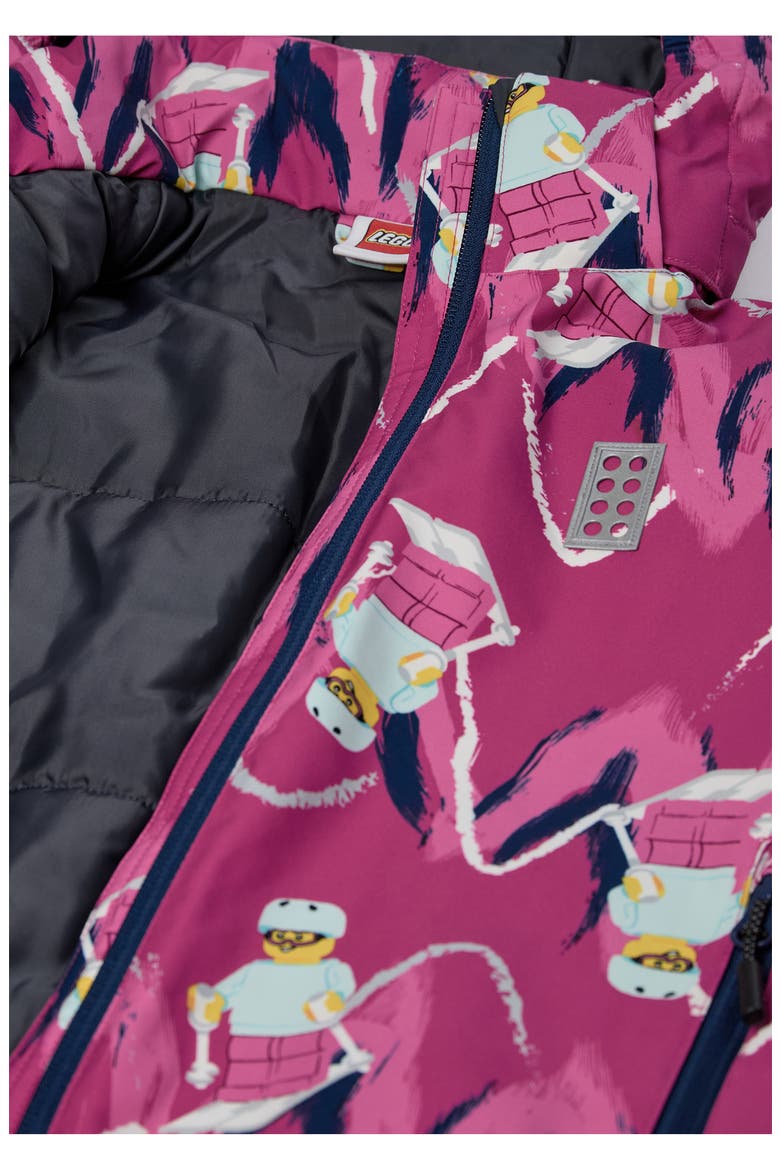 Kids' Winter Ski Jacket, Alternate, color, PINK
