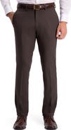 Kenneth Cole Reaction Shadow Check Slim Fit Dress Pants