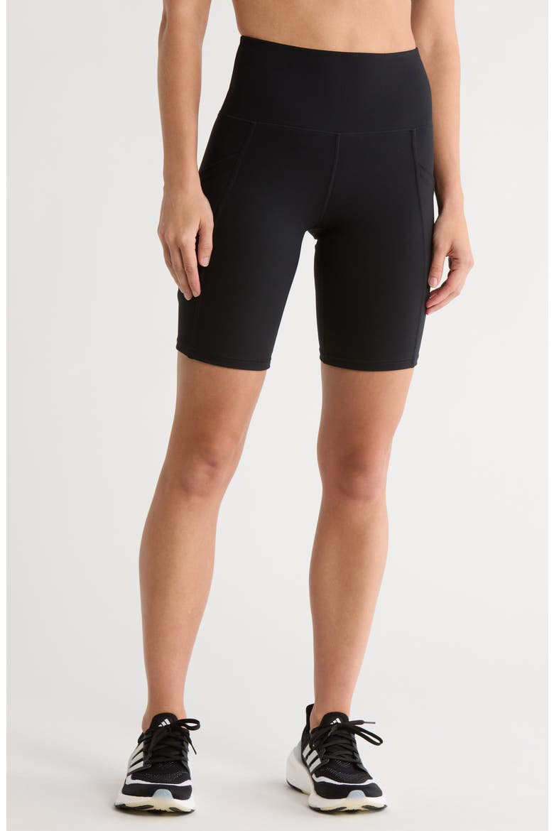 Olga Bike Shorts, Main, color, BLACK