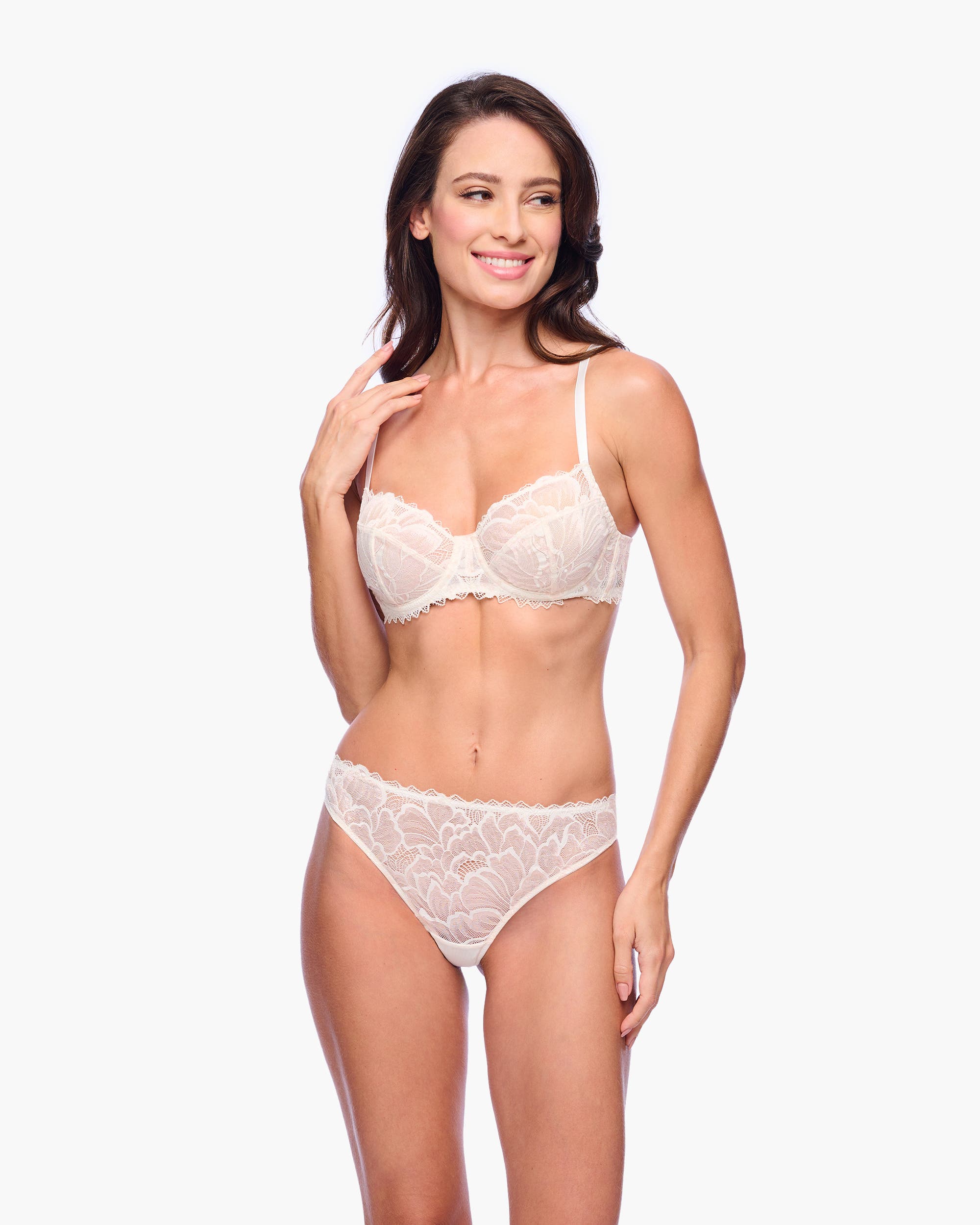 Moon Ivory/Pink Lilly