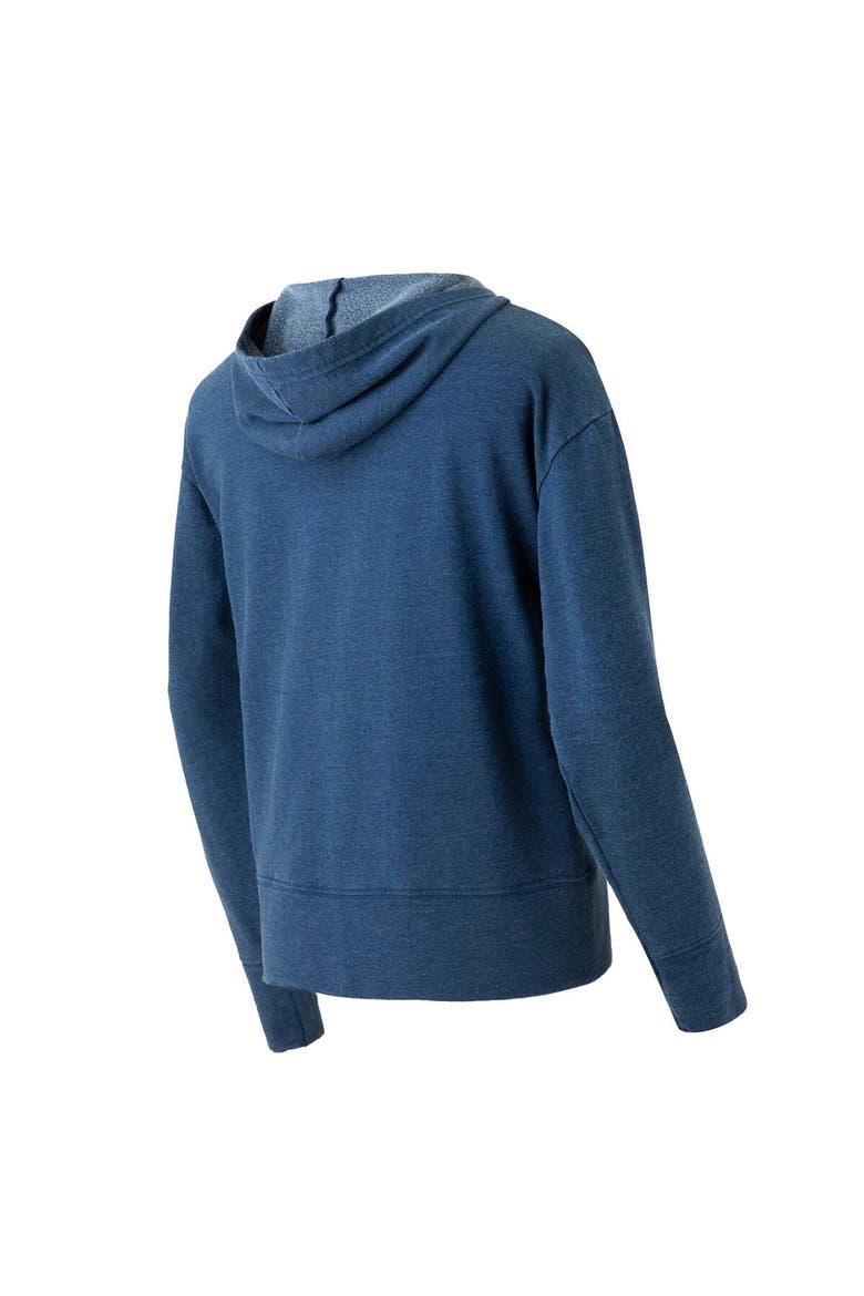 Women's Concepts Sport Navy Nashville SC Volley Hoodie Long Sleeve T-Shirt, Alternate, color, Navy