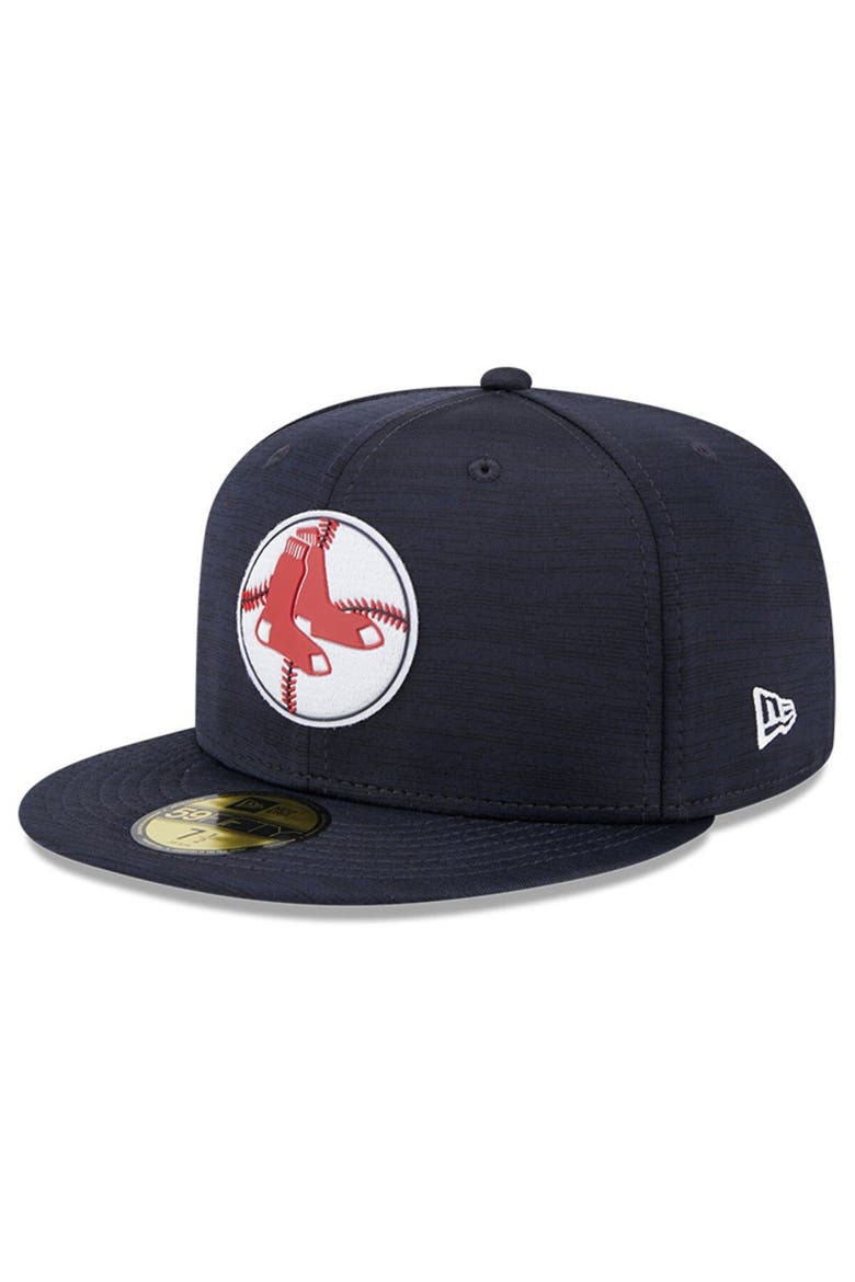 Men's New Era  Navy Boston Red Sox 2023 Clubhouse 59FIFTY Fitted Hat, Main, color, Navy