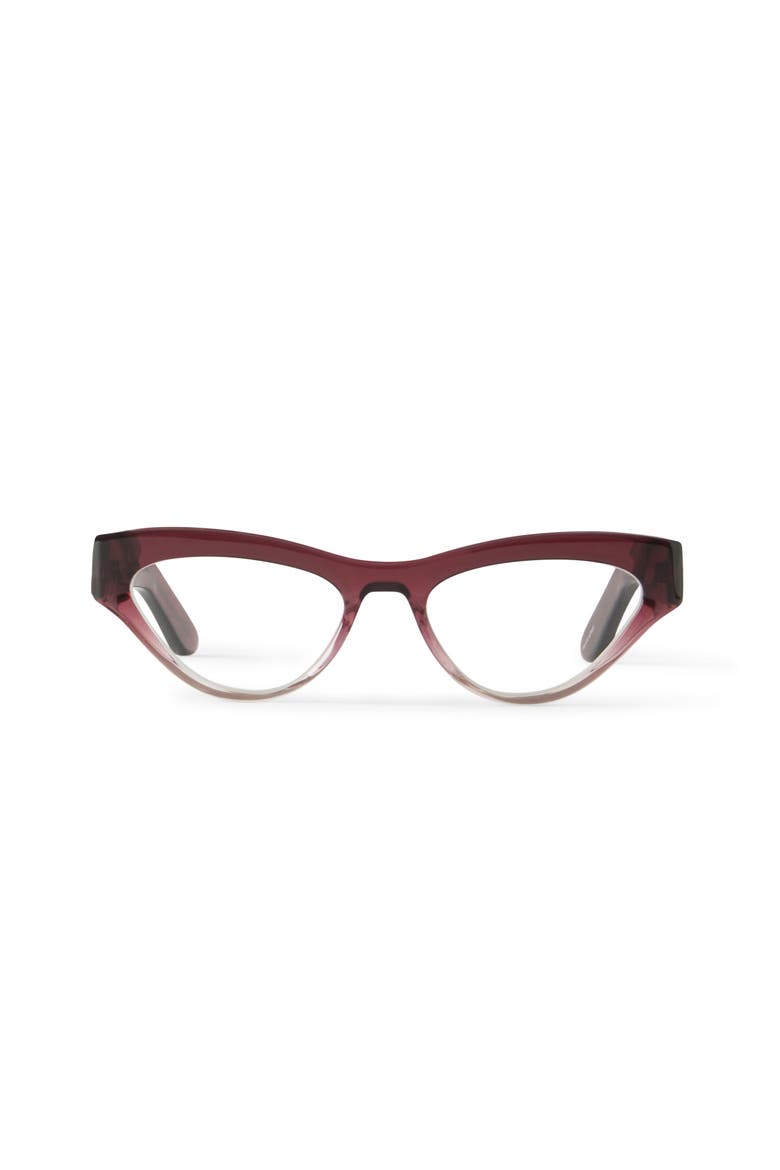 Marion Blue Light Glasses, Main, color, Pink / Purple / Clear