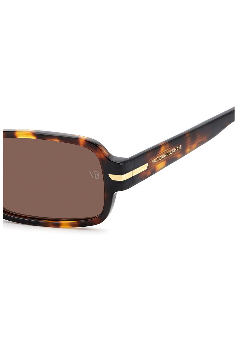 1012 Rectangular Sunglasses, Alternate, color, BROWN HAVANA/ BROWN