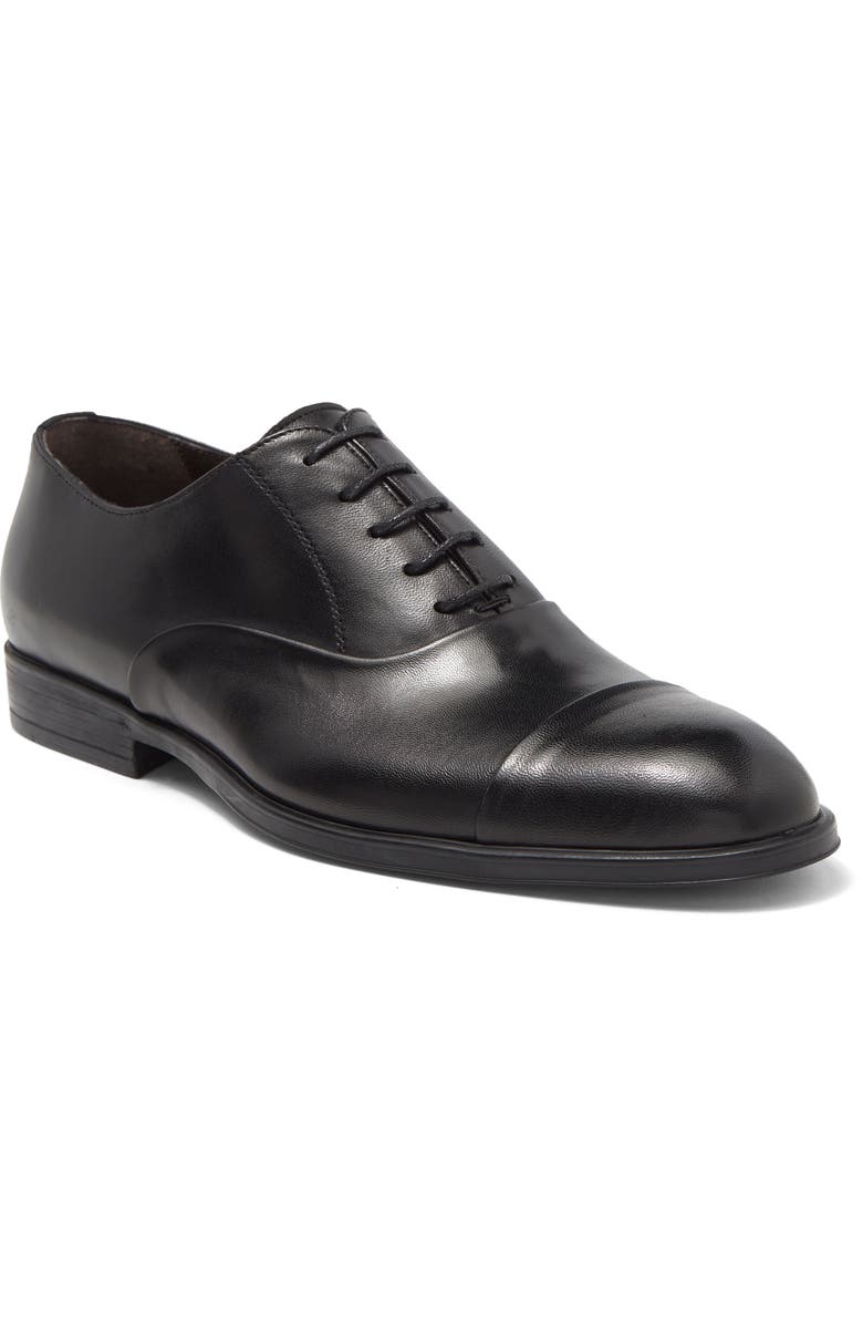 Bruno Magli Ricci Leather Oxford, Main, color, Black