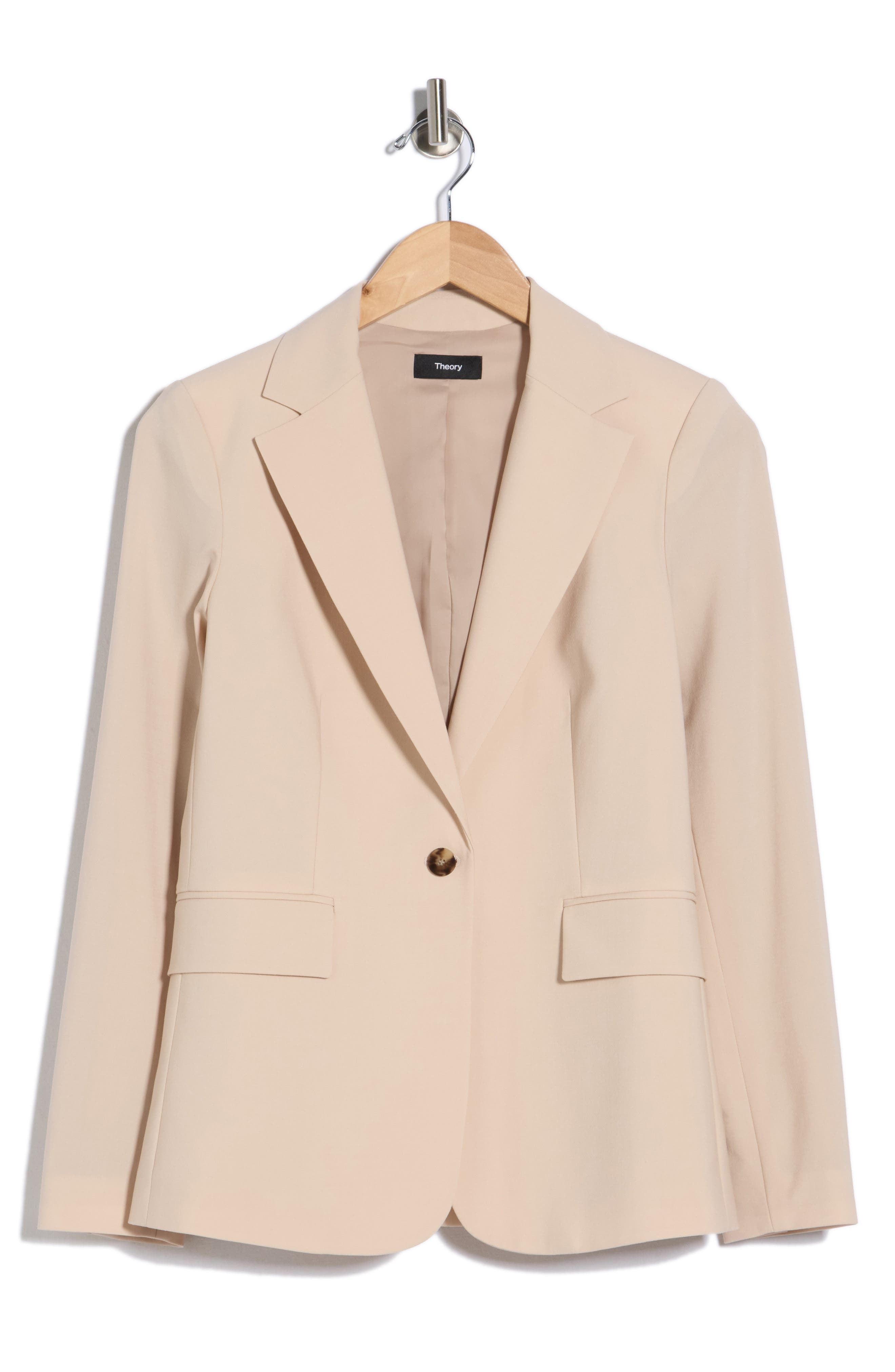 Theory Gabrielle Stretch Wool Blazer