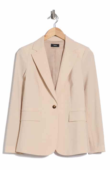 Theory Gabrielle Stretch Wool Blazer