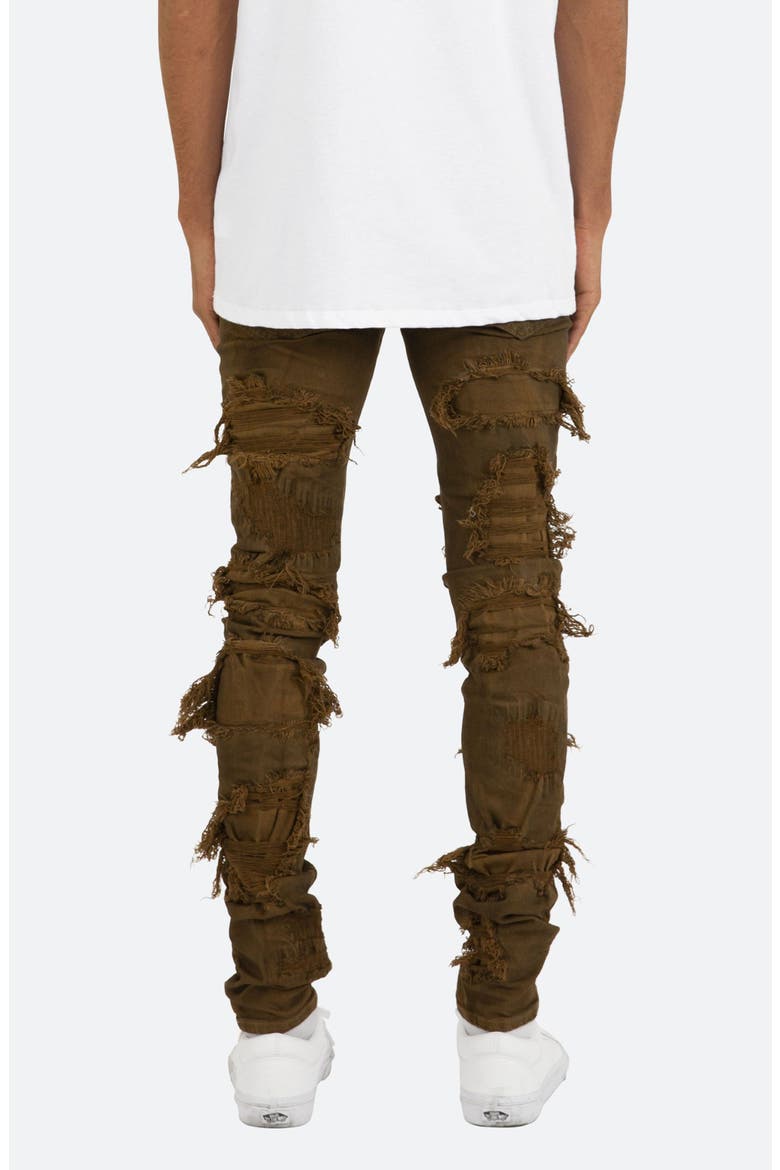 X289 Skinny Jeans, Alternate, color, BROWN