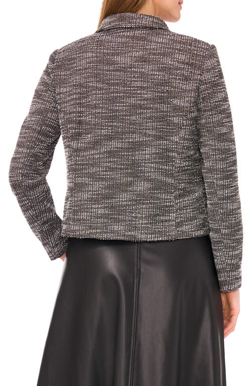 Vince Camuto Tweed Jacket In Black