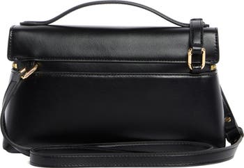 Thea Faux Leather Top Handle Bag