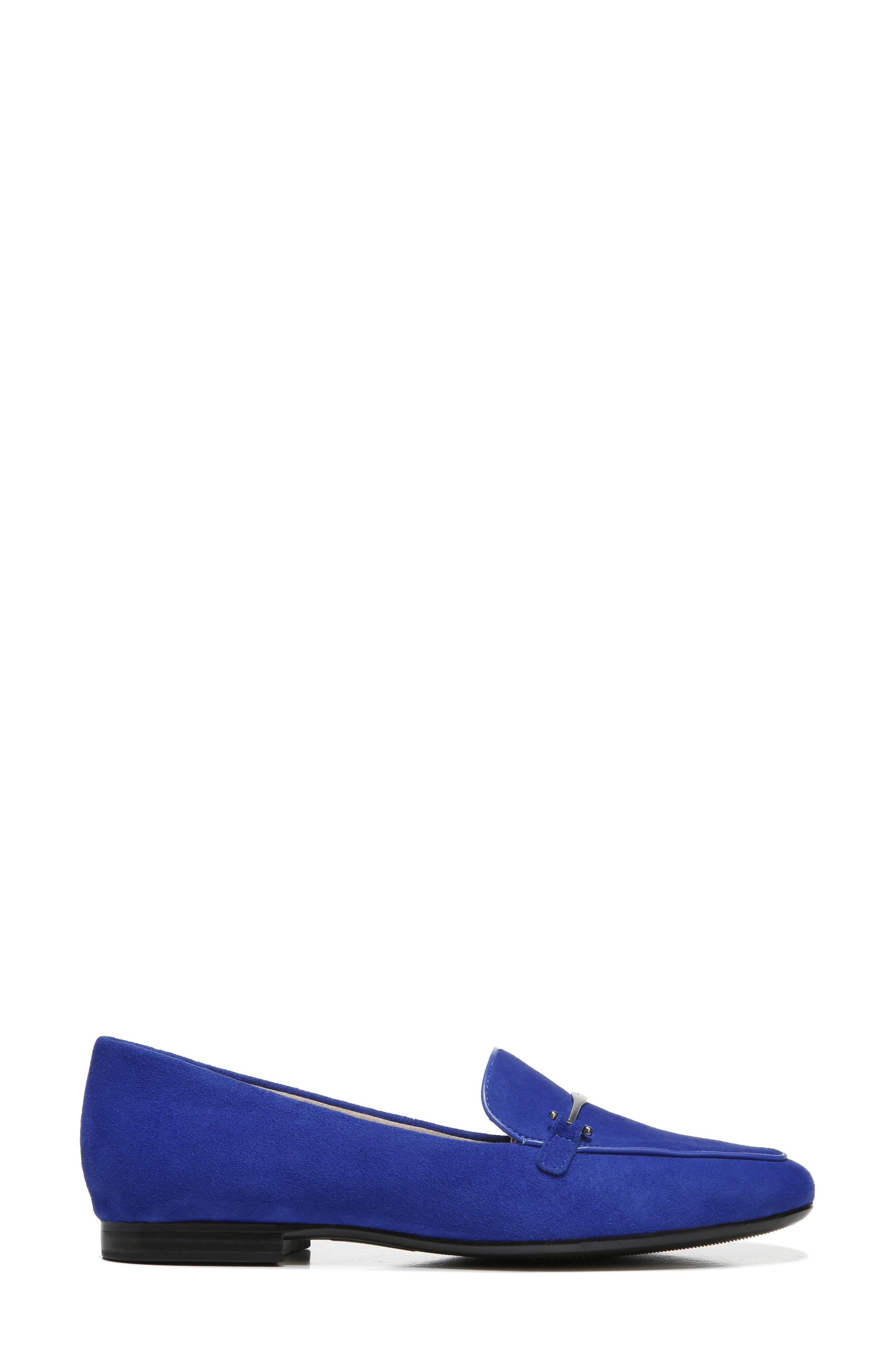 Emiline Loafer, Alternate, color, HARBOR BLUE LEATHER