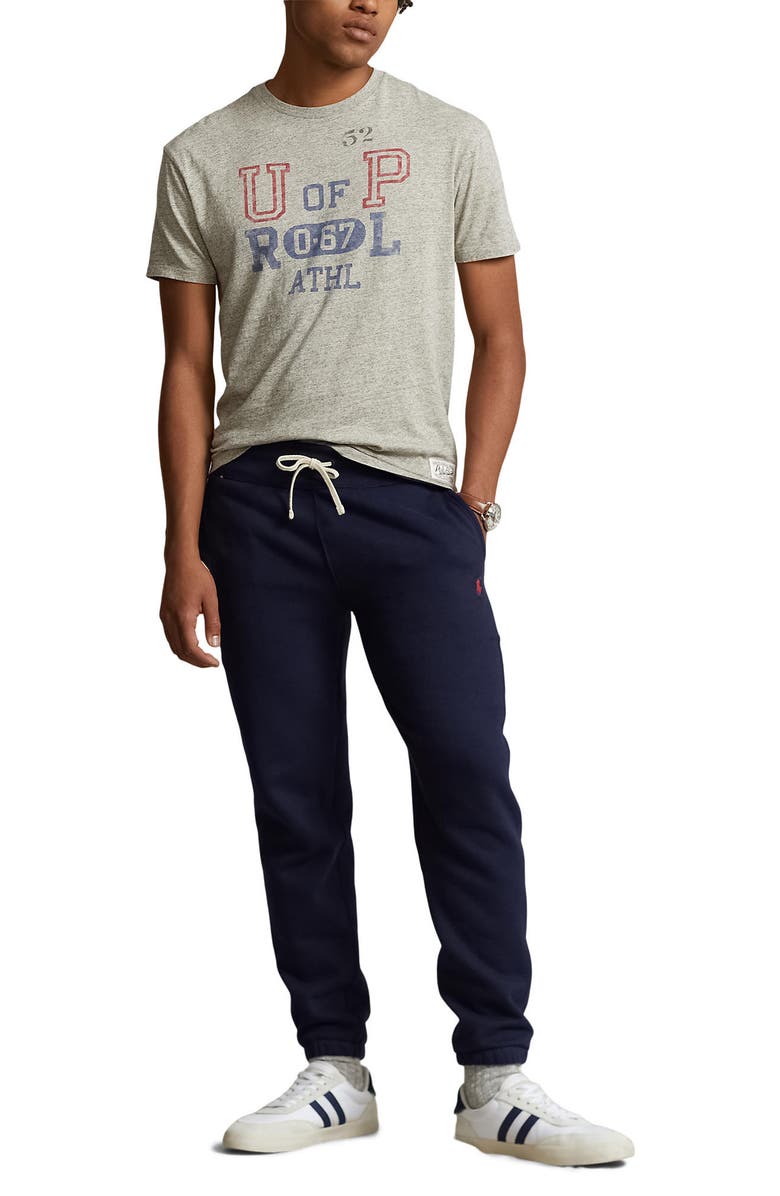 Polo Ralph Lauren Classic Fit Slub Jersey Graphic Tee, Alternate, color, 