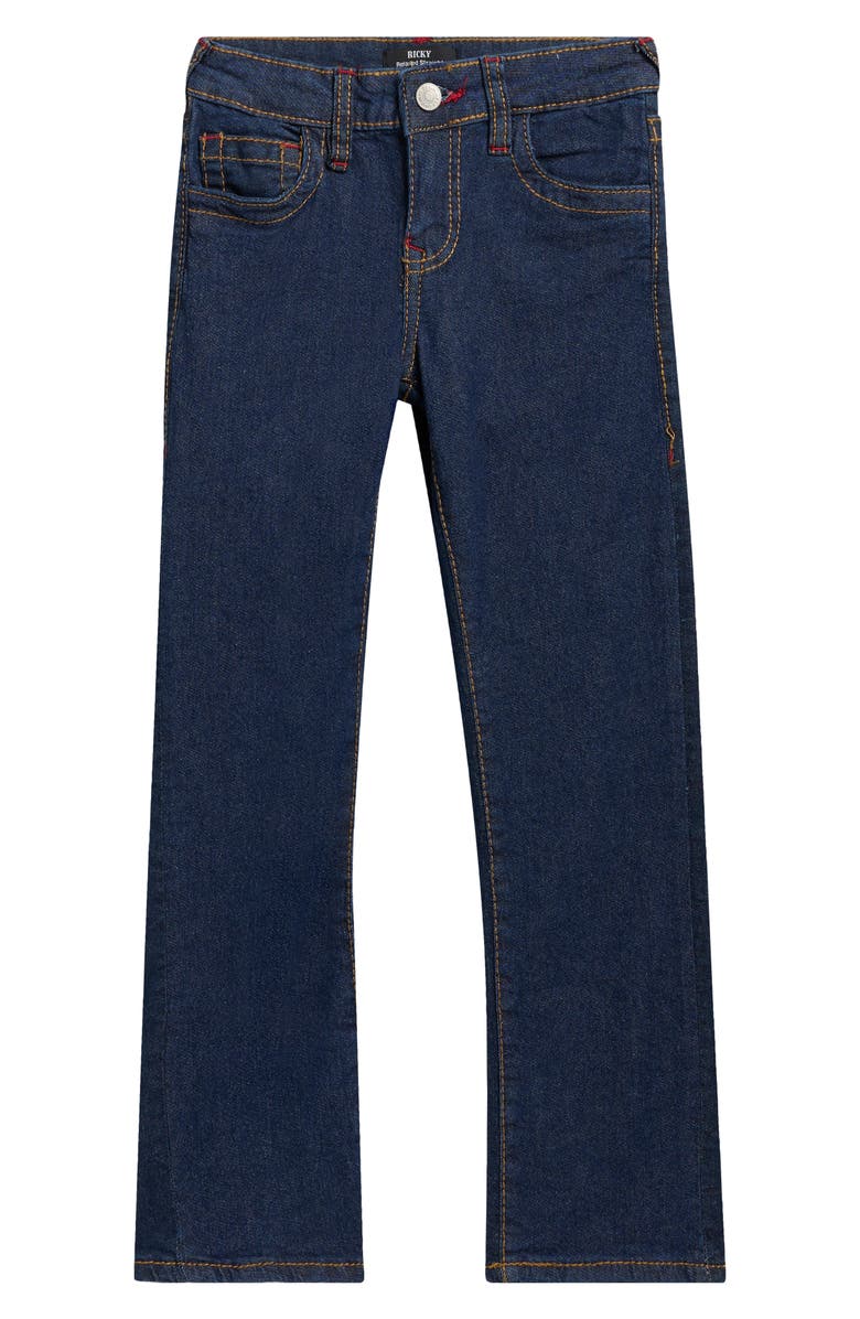 True Religion Ricky Straight Leg Jeans, Main, color, Boblu