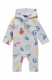 French Terry Hooded Romper