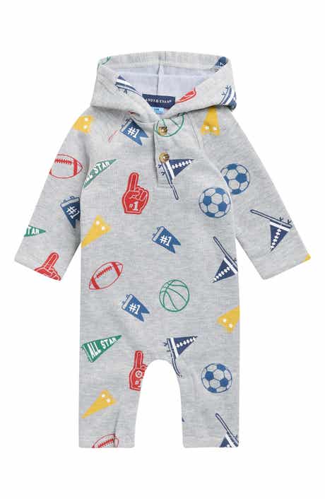 Kids' French Terry Hooded Romper