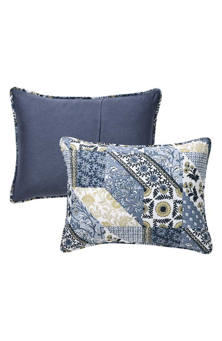 VCNY HOME Joel 3-Piece Quilt Set, Alternate, color, Blue/ Yellow