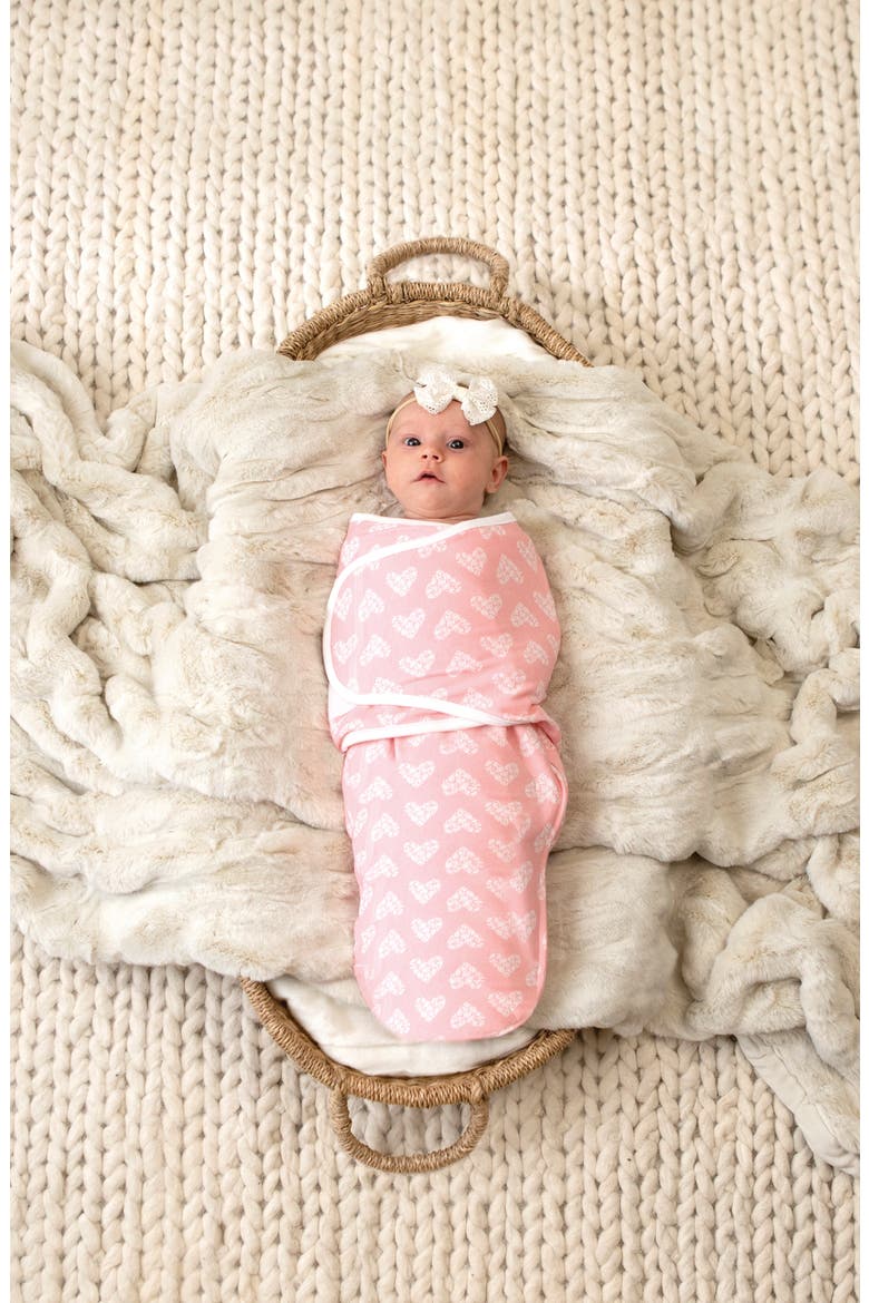 Aden & Anais Essentials Wrap Swaddle - Set of 3, Alternate, color, BRIAR ROSE