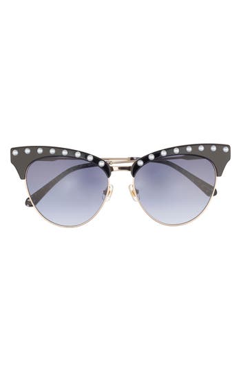 Kate Spade Alvi 54mm Cat Eye Sunglasses In 0807-9o